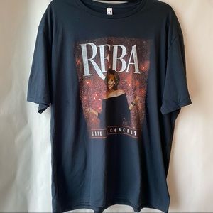 Reba‎ Mcentire live in concert band tour tee t shirt 2022 dates xxl 2xl